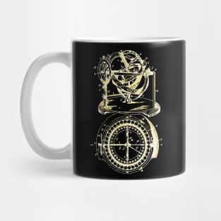 old compass Mug